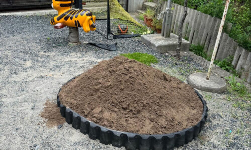 個人様宅 砂の配達