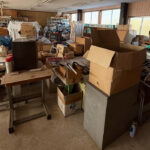 縫製工場 片付け