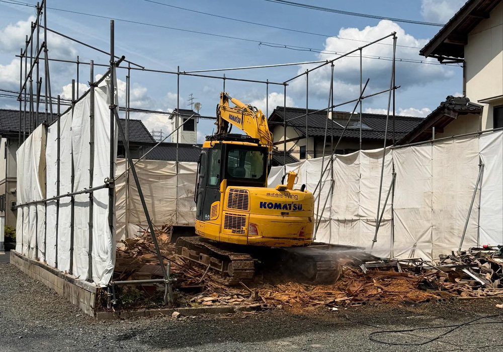 解体作業
