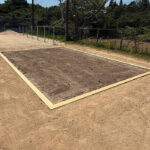 小学校 砂場整備