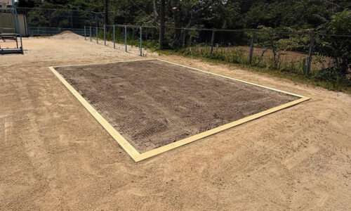 小学校 砂場整備