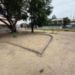 児童公園内の砂場整備