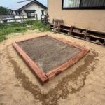 砂場の新設